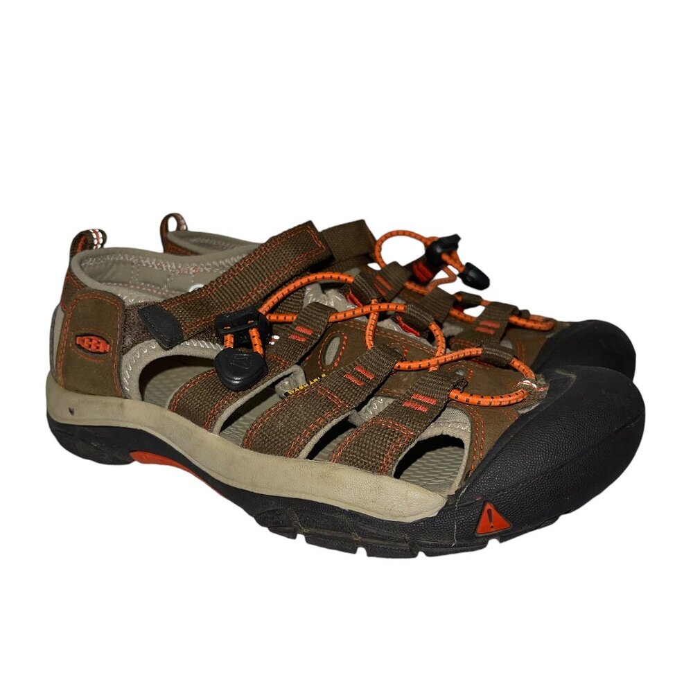 Keen Newport H2 Sandals Shoes Unisex 6 Boys Girls Brown Black Outdoors Camping